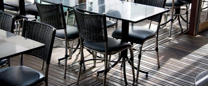Medidas e distanciamentos de mesas de Restaurante